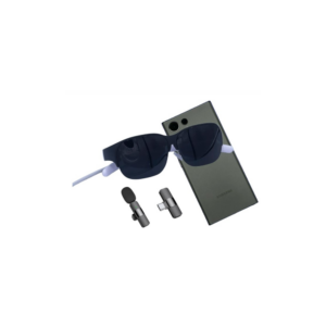 NuCaption Bundle - NuEyes PRO 3e. Smart Glasses, Samsung Galaxy Phone and External Microphone